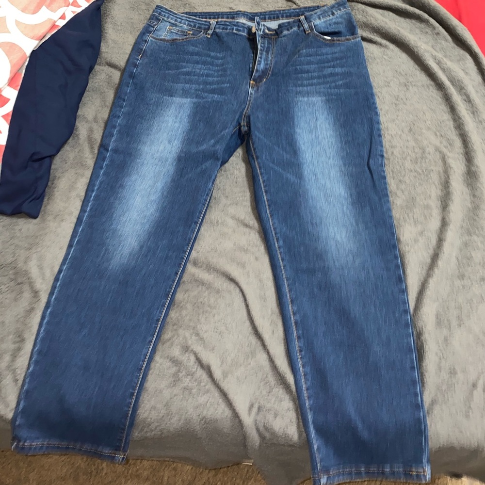 New denim jeans